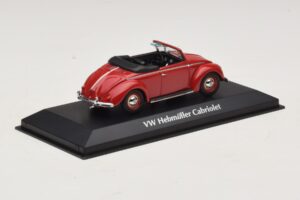 Volkswagen Hebmuller Cabriolet Röd Maxichamps 1:43 940052131 Metall — bild 2 av 5