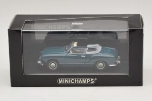 Volkswagen Karmann Ghia Cabriolet Mörkblå Minichamps 1:43 GHIA001 Metall — bild 5 av 5