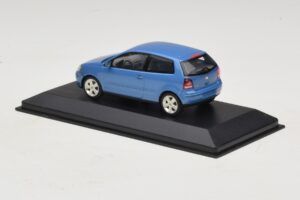 Volkswagen Polo 9N3 Blå Minichamps 1:43 POLO001 Metall — bild 3 av 5