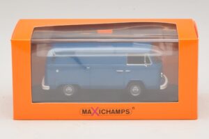 Volkswagen T2b Skåpbil Blå Maxichamps 1:43 940053061 Metall — bild 5 av 5