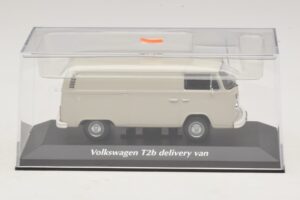Volkswagen T2b Skåpbil Grå Maxichamps 1:43 940053060 Metall — bild 4 av 5
