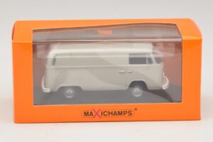 Volkswagen T2b Skåpbil Grå Maxichamps 1:43 940053060 Metall — bild 5 av 5